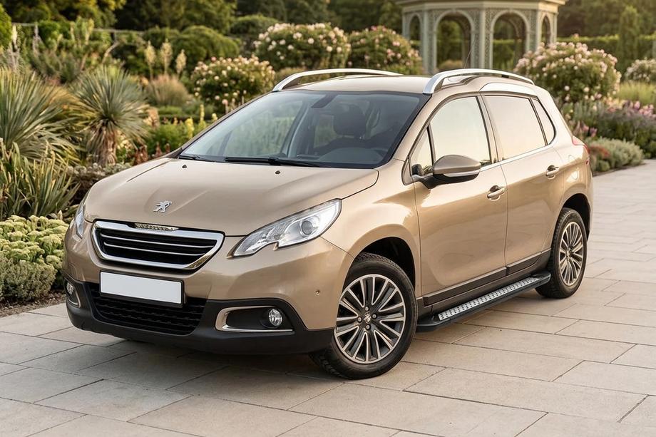 Peugeot 2008 2013–2019 Sidosteg New Vision Black (2 st, aluminium) Image