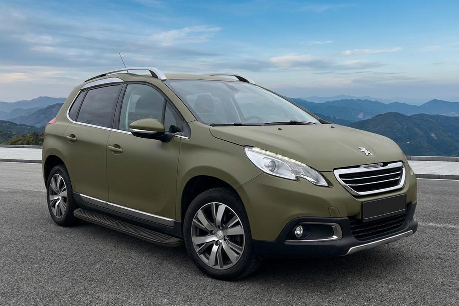 Peugeot 3008 2008–2016 Sidosteg Tayga Black (2 st, aluminium) Image