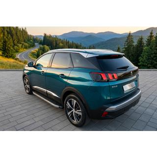 Sidosteg BlackLine (2 st, aluminium) Peugeot 3008 2016–2023 foto 1