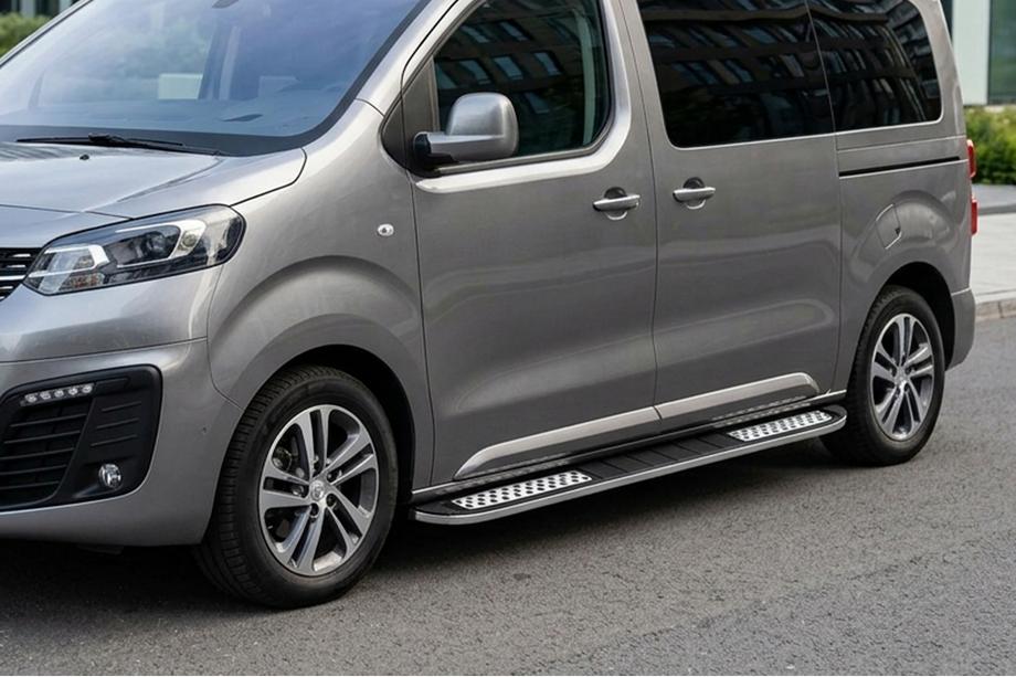 Peugeot Expert 2017– Sidosteg Tayga V2 (2 st, aluminium) Image