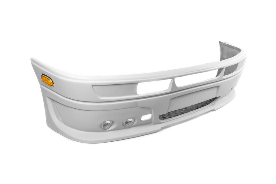 Volkswagen LT 1995–2006 Frontspoiler till främre stötfångare för 4 strålkastare (för lackering) Image