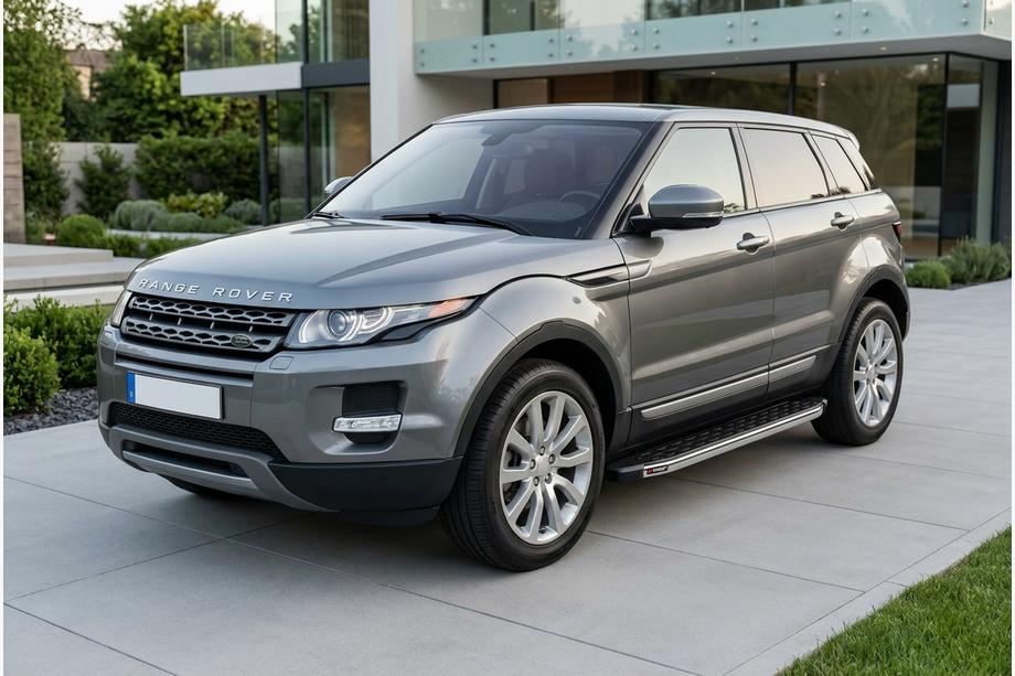 Range Rover Evoque 2012–2018 Sidosteg BlackLine (2 st, aluminium) Image