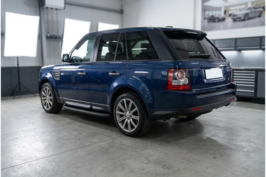 Range Rover Sport 2005–2013 Sidosteg Tayga Black (2 st, aluminium) Image