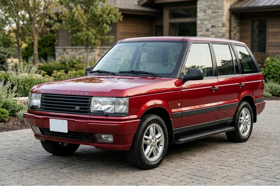 Range Rover II P38A 1997–2002 Sidosteg Tayga Black (2 st, aluminium) Image