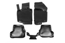 Volkswagen Jetta 2006–2011 Gummimattor till kupén (4 st, Niken 3D) foto 1