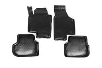 Volkswagen Jetta 2011–2018 Gummimattor till kupén (4 st, Niken 3D) foto 1