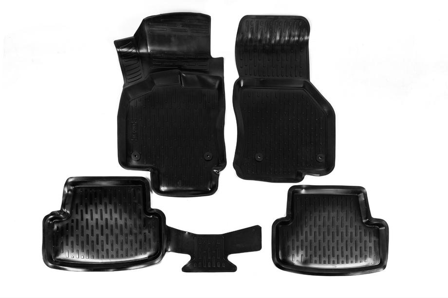 Volkswagen Golf 7/E-Golf 2012–2020 Gummimattor till kupén (4 st, Niken 3D) Image