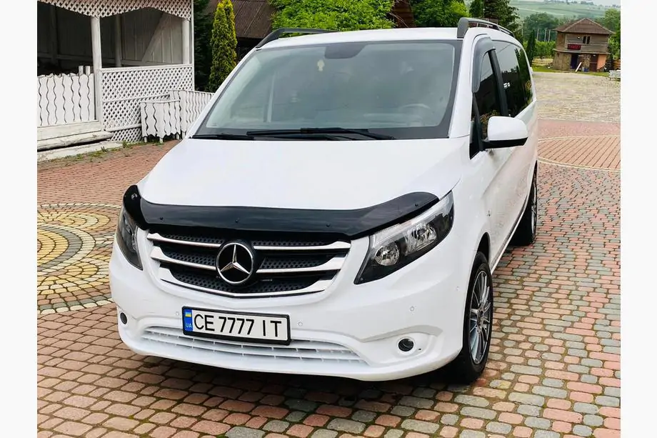 Mercedes Vito/V-klass W447 2014– Motorhuvsdeflektor EuroCap Image