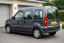 Renault Kangoo 1998–2008 Sidosteg Tayga Black (2 st, aluminium) foto 1