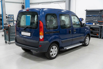 Renault Kangoo 1998–2008 Sidosteg New Vision Grey (2 st, aluminium) foto 1