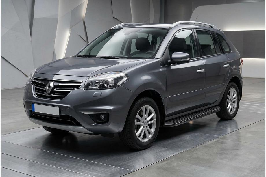 Renault Koleos 2008–2016 Sidosteg Tayga Black (2 st, aluminium) Image