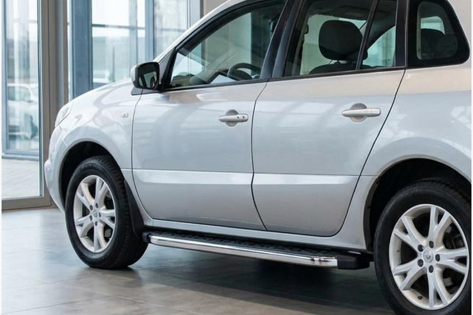 Renault Koleos 2008–2016 Sidosteg BlackLine (2 st, aluminium) Image