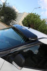 Fiat Doblo II 2010–2022 Vindrutespoiler (svart blank, 5 mm) foto 7