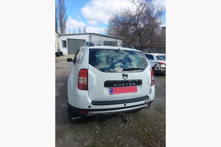 Renault Duster 2008–2017 Bakre stötfångarskydd EuroCap (ABS) Foto 4