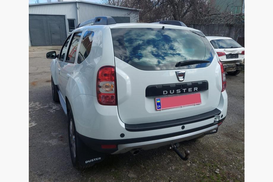 Renault Duster 2008–2017 Bakre stötfångarskydd EuroCap (ABS) Foto 2
