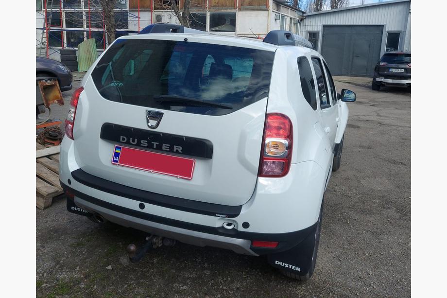 Renault Duster 2008–2017 Bakre stötfångarskydd EuroCap (ABS) Foto 3