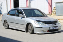 Honda Civic Sedan VII 2001–2006 Huvdeflektor (EuroCap) foto 4