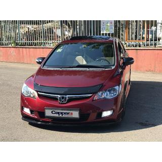 Frontspoilerläpp till stötfångare (svart) Honda Civic Sedan VIII 2006–2011 foto 2