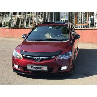 Frontspoilerläpp till stötfångare (svart) Honda Civic Sedan VIII 2006–2011 foto 2