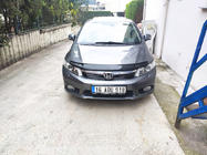 Honda Civic Sedan IX 2011–2016 Huvdeflektor (EuroCap) foto 11
