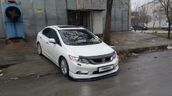 Honda Civic Sedan IX 2011–2016 Huvdeflektor (EuroCap) foto 12