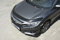 Honda Civic Sedan X 2016–2021 Huvdeflektor (EuroCap) foto 2