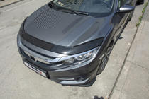 Honda Civic Sedan X 2016–2021 Huvdeflektor (EuroCap) foto 3