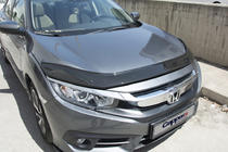 Honda Civic Sedan X 2016–2021 Huvdeflektor (EuroCap) foto 4