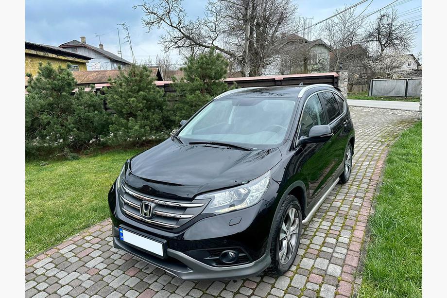 Honda CRV 2012–2016 Huvdeflektor (EuroCap) Foto 2