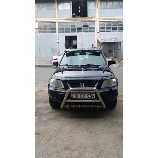 Vindrutespoiler (svart blank, 5 mm) Honda CRV 1996–2001 foto 3