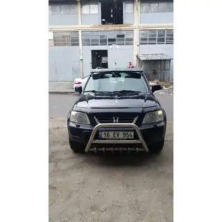 Vindrutespoiler (svart blank, 5 mm) Honda CRV 1996–2001 foto 3