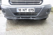 Ford Transit 2014– Frontsplitter (2014-2019, ABS) foto 5