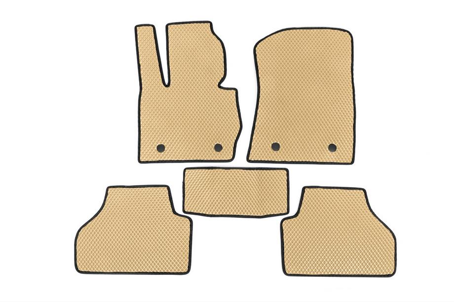 BMW X3 F25 2011–2018 EVA bilmattor (beige) Image