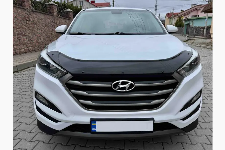 Hyundai Tucson TL 2016–2021 Huvdeflektor (EuroCap) Image