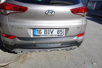 Hyundai Tucson TL 2016–2021 Bakre stötfångardiffusor EuroCap 2016-2018 (ABS) foto 13