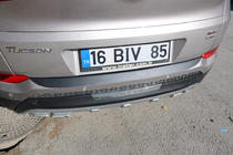 Hyundai Tucson TL 2016–2021 Bakre stötfångardiffusor EuroCap 2016-2018 (ABS) foto 15