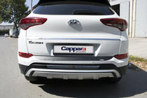 Hyundai Tucson TL 2016–2021 Bakre stötfångardiffusor EuroCap 2016-2018 (ABS) foto 5