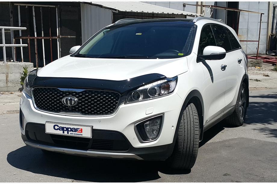 Kia Sorento III UM 2014–2020 Huvdeflektor (EuroCap) Foto 2