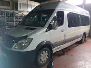 Mercedes Sprinter W906 2006–2018 Motorhuvsdeflektor i kolfiberlook 2006-2013 (EuroCap) foto 2