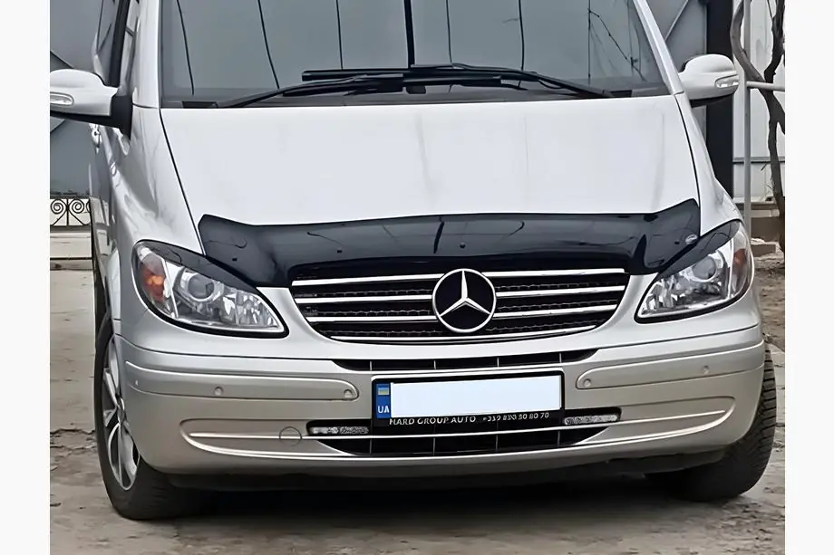 Mercedes Viano 2004–2014 Motorhuvsdeflektor (2003-2010, EuroCap) Image