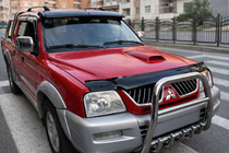 Mitsubishi L200 1996–2006 Huvdeflektor (EuroCap) foto 1