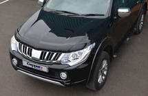 Mitsubishi L200 2015–2024 Motorhuvsdeflektor (2015-2019, EuroCap) foto 2