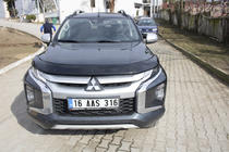 Mitsubishi L200 2015–2024 Motorhuvsdeflektor (2019+, EuroCap) foto 17