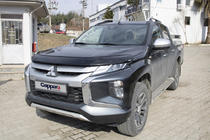 Mitsubishi L200 2015–2024 Motorhuvsdeflektor (2019+, EuroCap) foto 4
