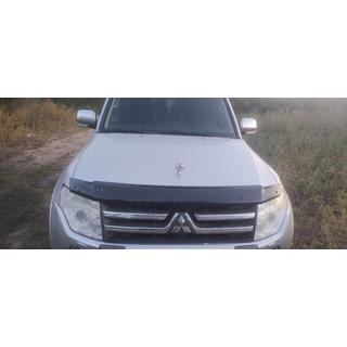 Huvdeflektor (EuroCap) Mitsubishi Pajero Wagon IV 2006–2021 foto 3