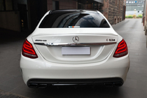 Mercedes C-class W205 2014–2021 Bodykit med komplett bakre stötfångare (AMG C63-designs 2014-2018) foto 15