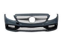 Mercedes C-class W205 2014–2021 Bodykit med komplett bakre stötfångare (AMG C63-designs 2014-2018) foto 6