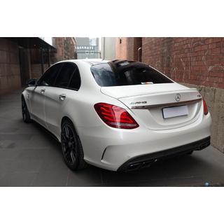 Bodykit med komplett bakre stötfångare (AMG C63-designs 2014-2018) foto 4