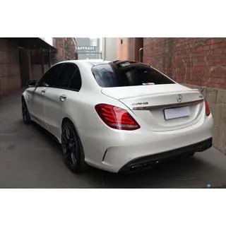 Bodykit med komplett bakre stötfångare (AMG C63-designs 2014-2018) Mercedes C-class W205 2014–2021 foto 4