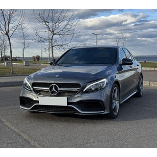 Bodykit med komplett bakre stötfångare (AMG C63-designs 2014-2018) foto 1
